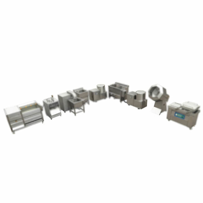 Chauffage électrique 100 kg/h Chaîne de production de chips de pommes de terre d'épaisseur 5 mm