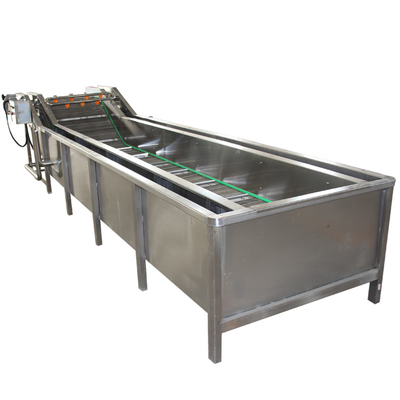 CE Piment de crevettes 1000 kg/h 3,6KW Machine à laver par bulles Machine à nettoyer les légumes