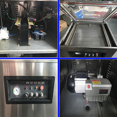 Machine de scellement sous vide de qualité alimentaire SUS304 0,95kw