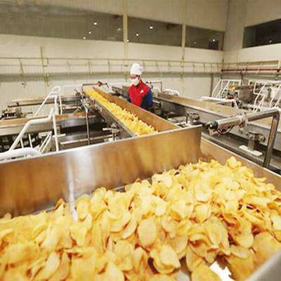 Ligne de production de frites glacées en acier inoxydable pour une efficacité accrue
