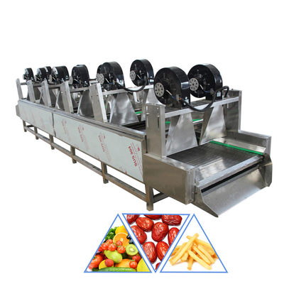 machine automatique de séchage des chips de pommes de terre et des frites machine de séchage des fruits et légumes