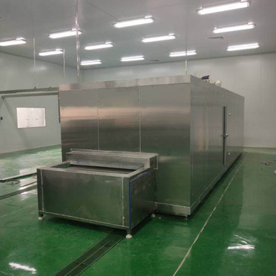 Frites IQF ligne industrielle automatique de frites 40KW refroidissement