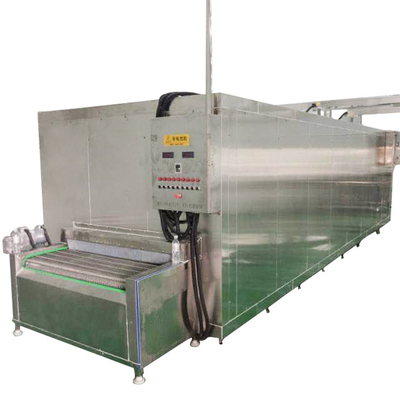 300 kg/h Machine de congélation des aliments par tunnel IQF pour les frites