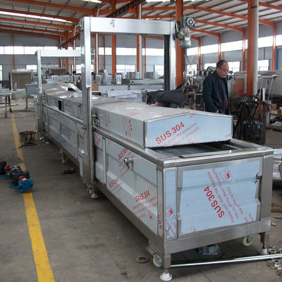 Machine de friture continue de collations multifonctionnelle pour les chips de pommes de terre