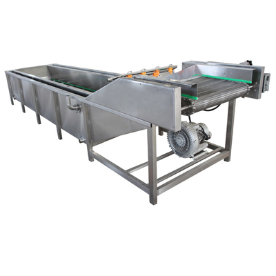 Machine à laver les légumes industriels à ultrasons 220 V en continu Nettoyage des fruits
