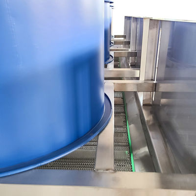 5000*1200*1480MM Machine de séchage industriel de fruits et légumes à écran tactile PLC