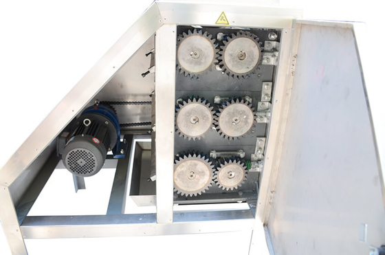 304 SUS ligne de production de noix d'amande 60 machine de fraisage à mailles